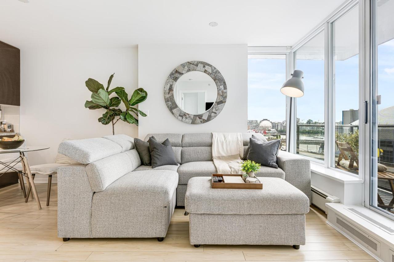 Heart Of Downtown 1 Bd Entire Condo - Pool, Gym, Parking, Office, Ac Vancouver Esterno foto