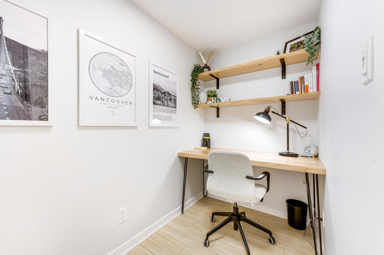 Heart Of Downtown 1 Bd Entire Condo - Pool, Gym, Parking, Office, Ac Vancouver Esterno foto